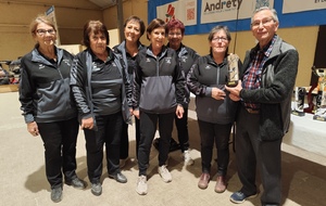 L'équipe de la Boule Ferrée Caturige