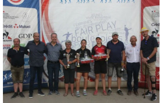 Néphélie COMBE (BF Caturige)  Vainqueur Coupe de France F18 2025 (Photo P Deymonnaz)