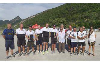 Les 2 équipes (Villier Gap BFG et Géliot AB Veynes) qualifiées pour le Championnat de France