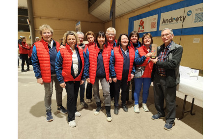 L'équipe de l'Amicale Boule Veynoise