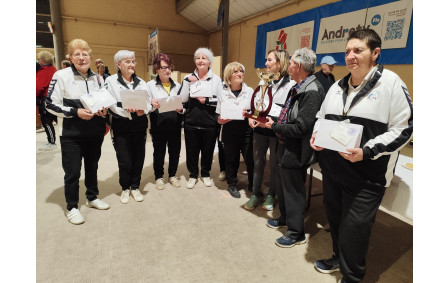 L'équipe Gap 1, Championne du District Bouliste 04-05
