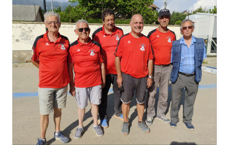 L'ESB Champsaur-Valgaudemar qualifiée pour le Championnat de France Quadrette Vétérans