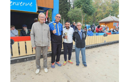 Championnat du District Simple M4
Wassim ASMI(BFG) vainqueur, Disdier WAMPACH (CB La Saulce) finaliste