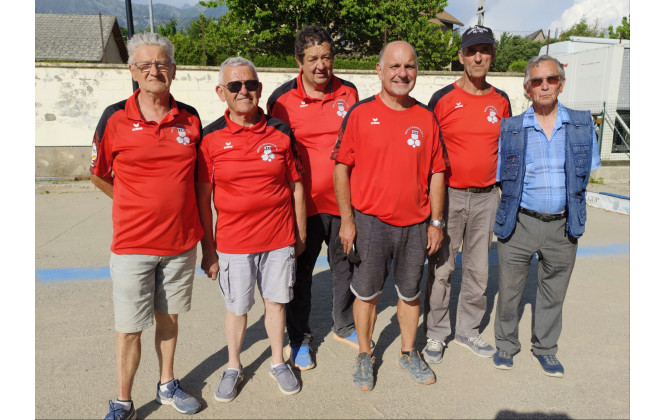 L'ESB Champsaur-Valgaudemar qualifiée pour le Championnat de France Quadrette Vétérans